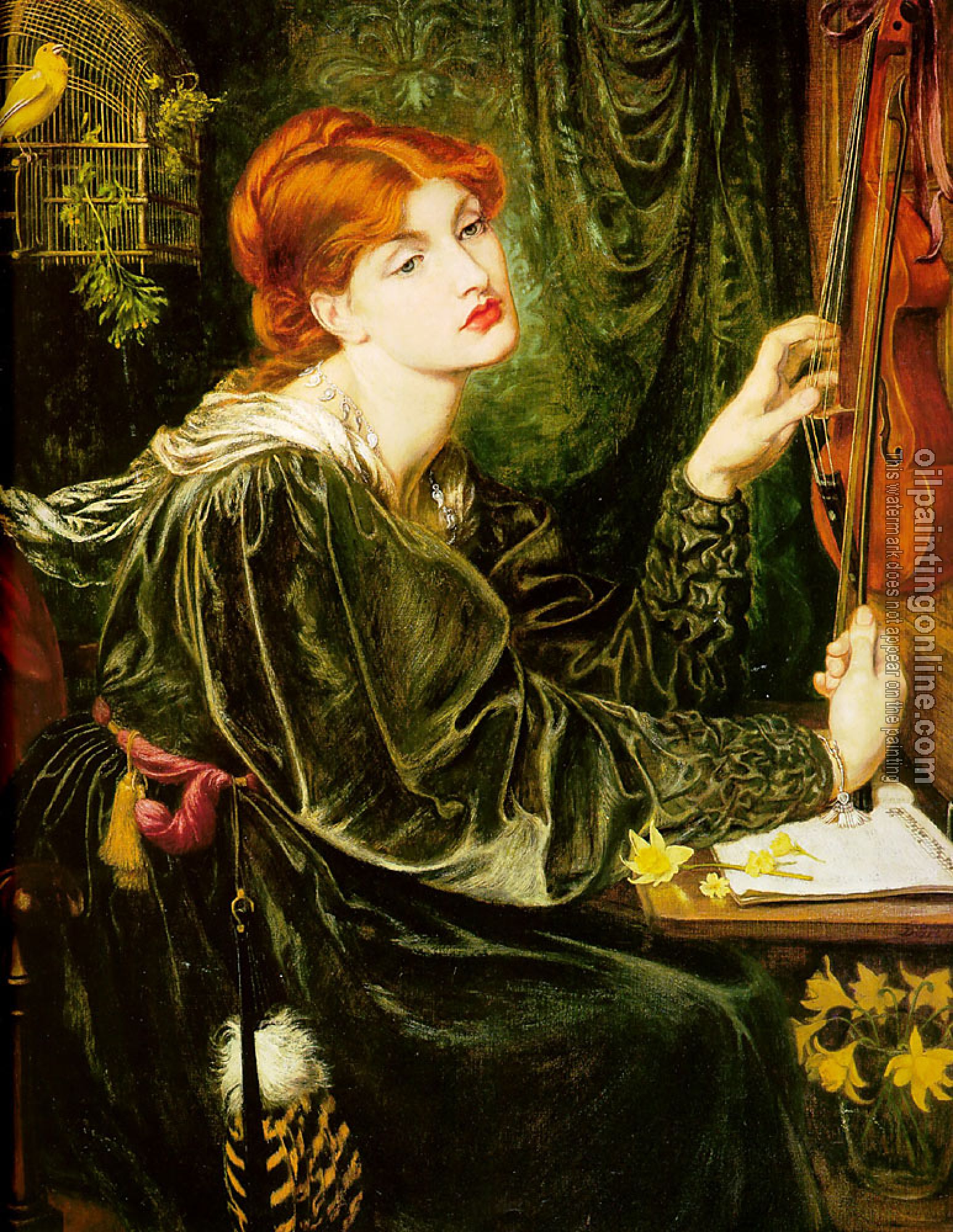 Rossetti, Dante Gabriel - Veronica Veronese